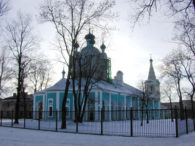 СПб. Сампсониевский собор. И памятник первостроителям Петербурга