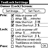 Screenshot1- TealLock